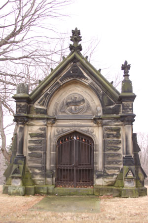 Charles Collin's Grave - Chestnut Grove Cemetery